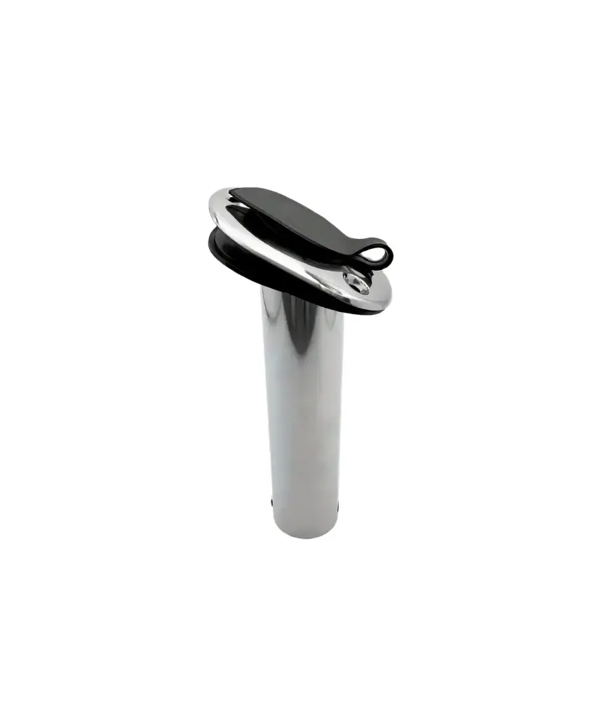 Soporte p/caña de pesca A/Inox c/tapa MARPAC/SEACHOICE (89121)