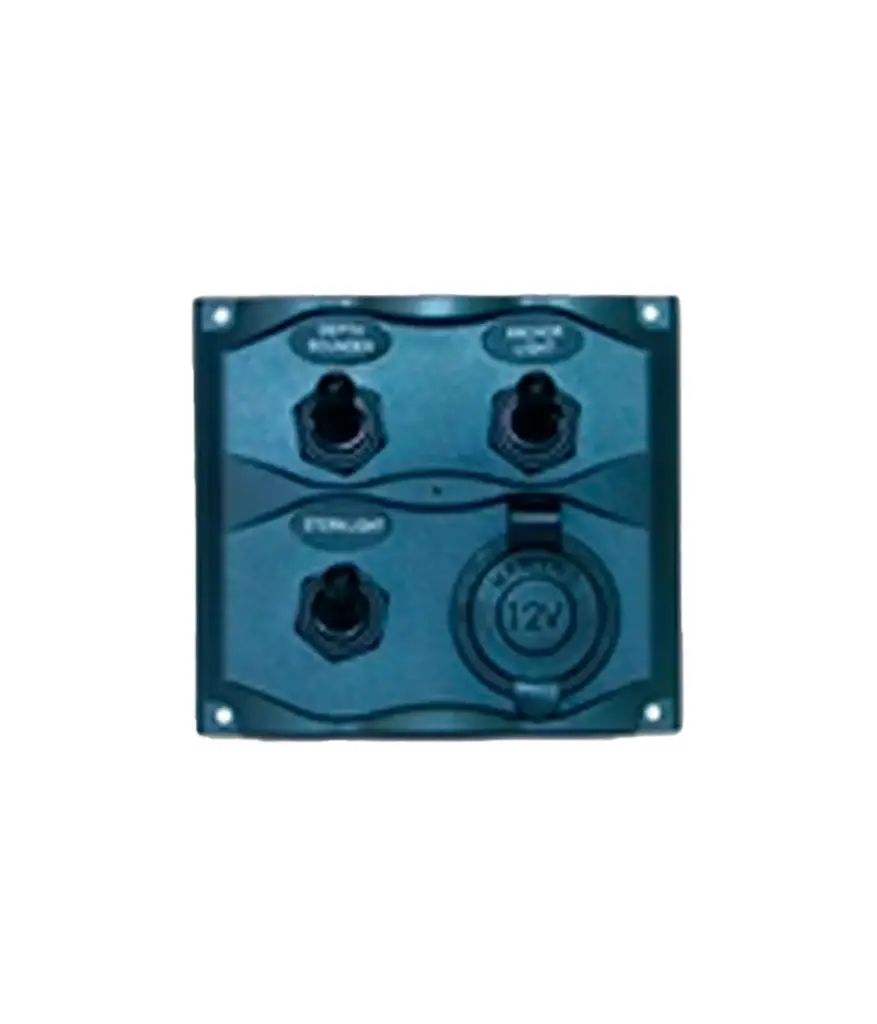 Switch PORTAFUSIBLE de 5 Servicios 5V c/cargador MARPAC