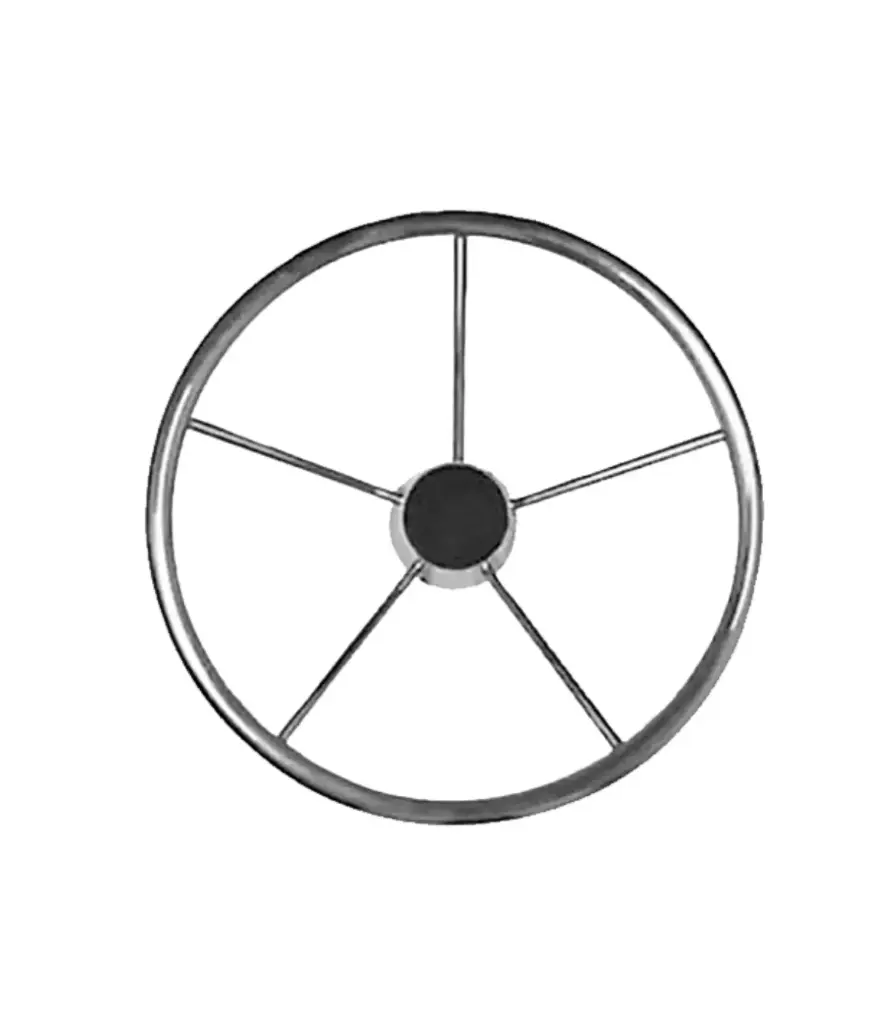 Timon de acero inox s/manija 15" p/yate MARPAC/SEACHOICE