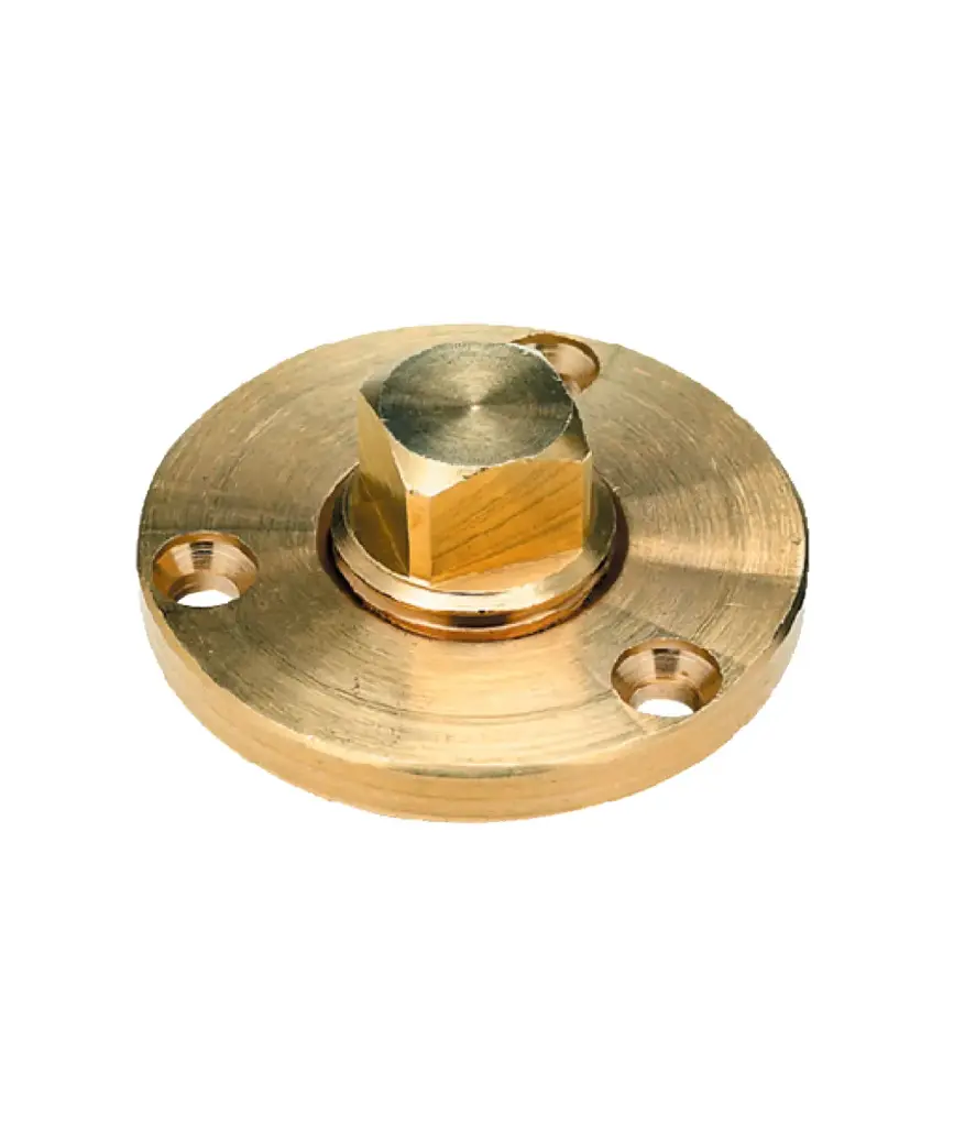 Drenaje bronce c/tapon 1/2" y brida (1-54837/18751)
