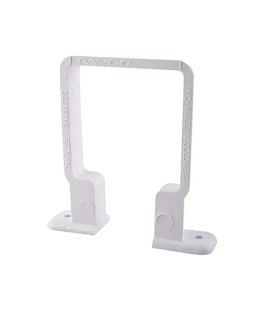 Canal Soporte p/bajante PVC p/canal agua lluvia (unidad)
