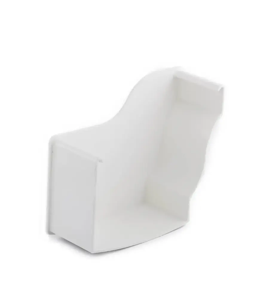 Canal Tapa derecha interna PVC p/canal agua lluvia (unidad)