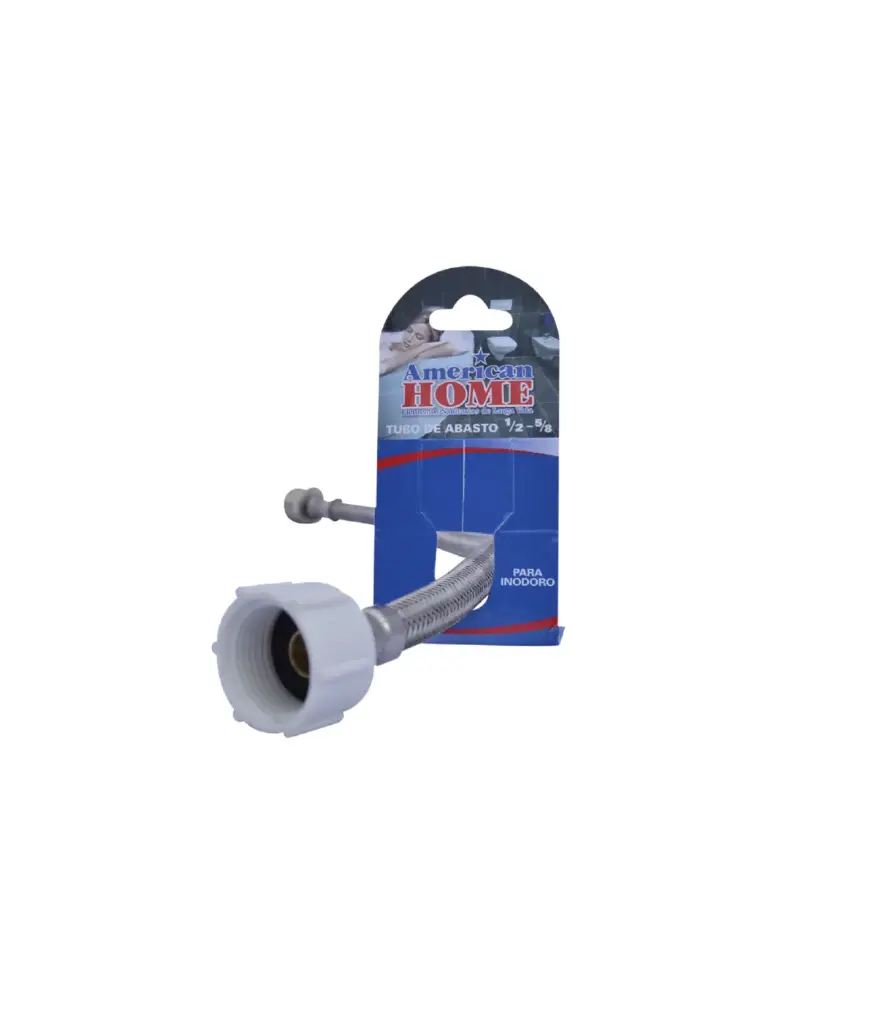 Tubo de abasto 1/2*5/8*40cm Alu American Home