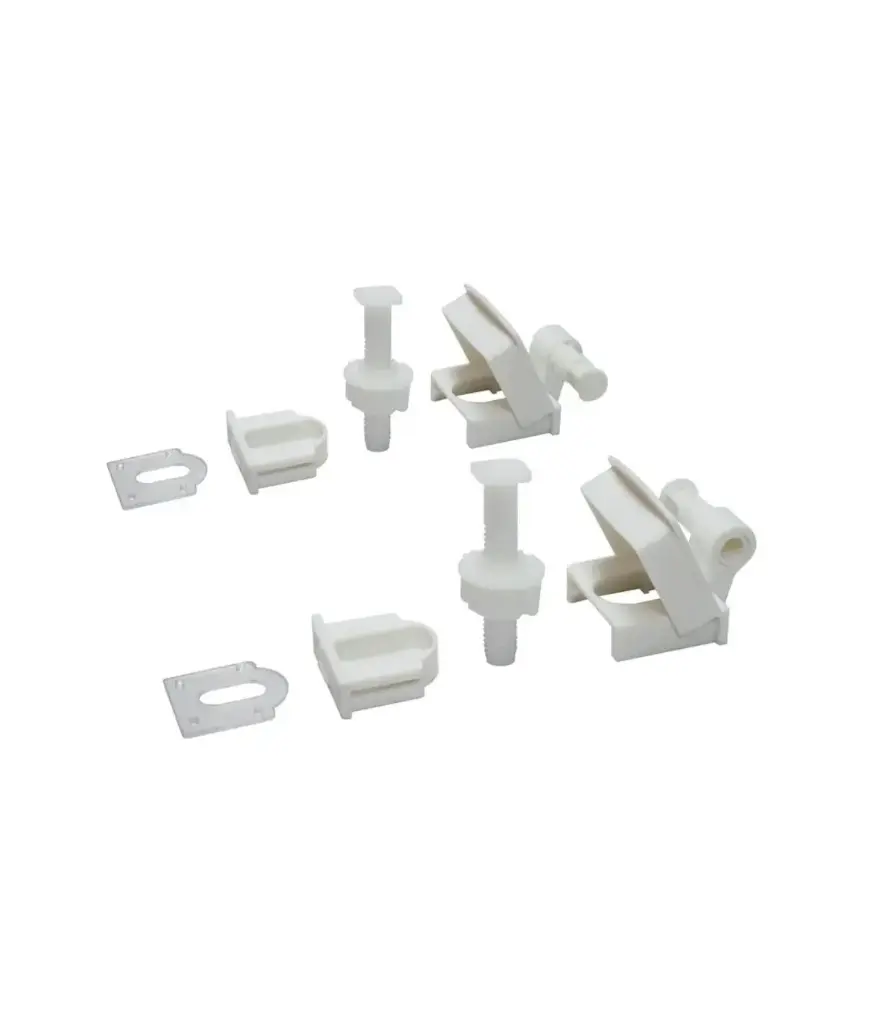 Bisagra para asiento de inodoro Blanco American Home (par)
