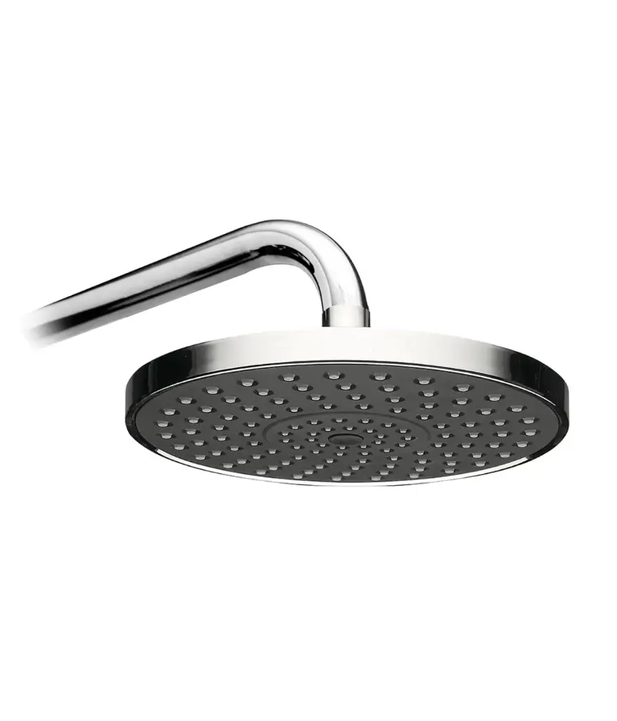 Ducha Cromada 8" c/brazo 40cm redonda ECONOMICA