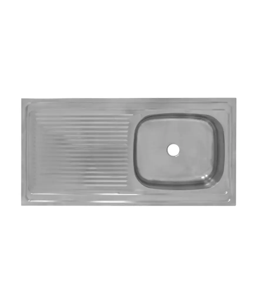 Lavadero freg 100 x 50cm Tramontina Pozo-derecho