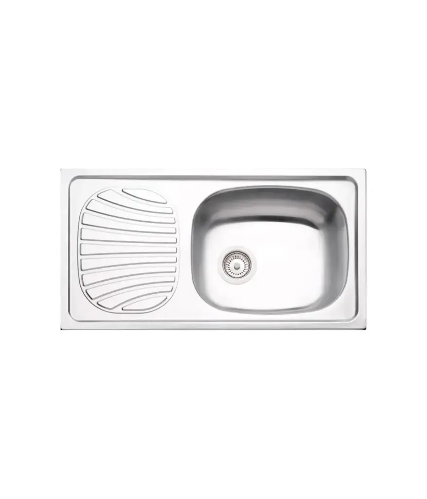 Lavadero freg 80 x 50cm Tramontina Pozo-derecho