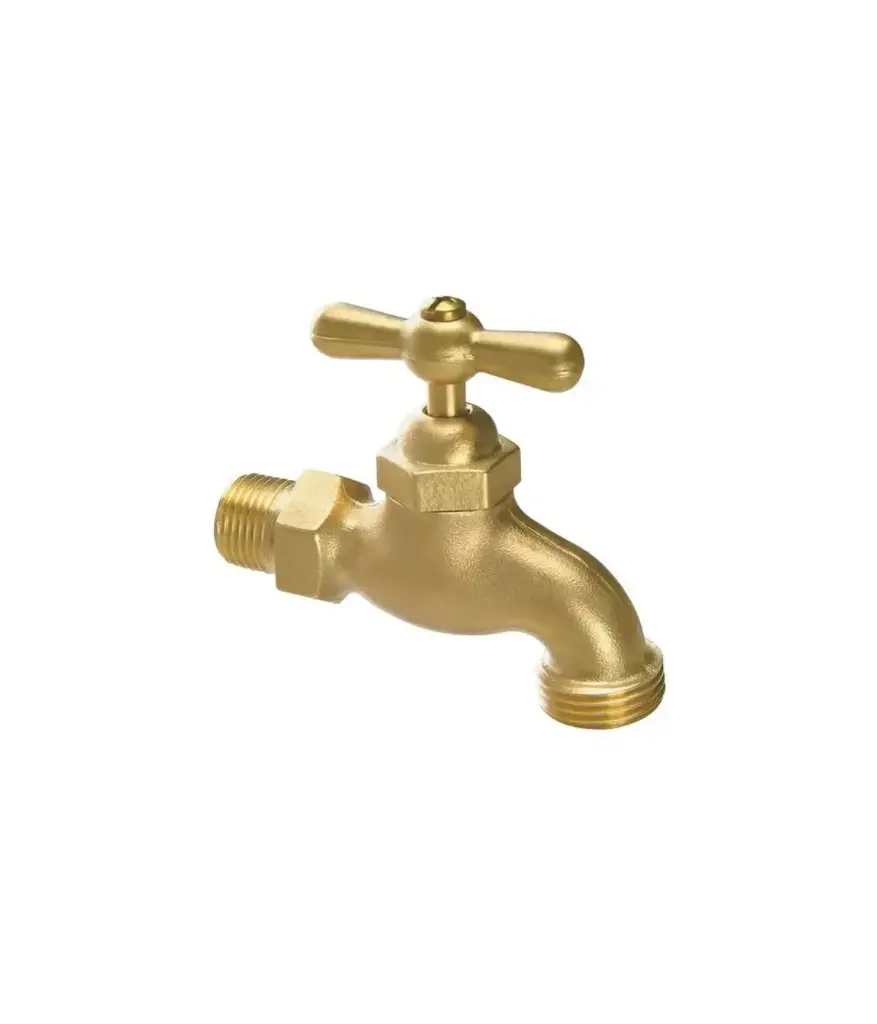 Valvula de jardin 1/2 BRONCE C/ACOPLE