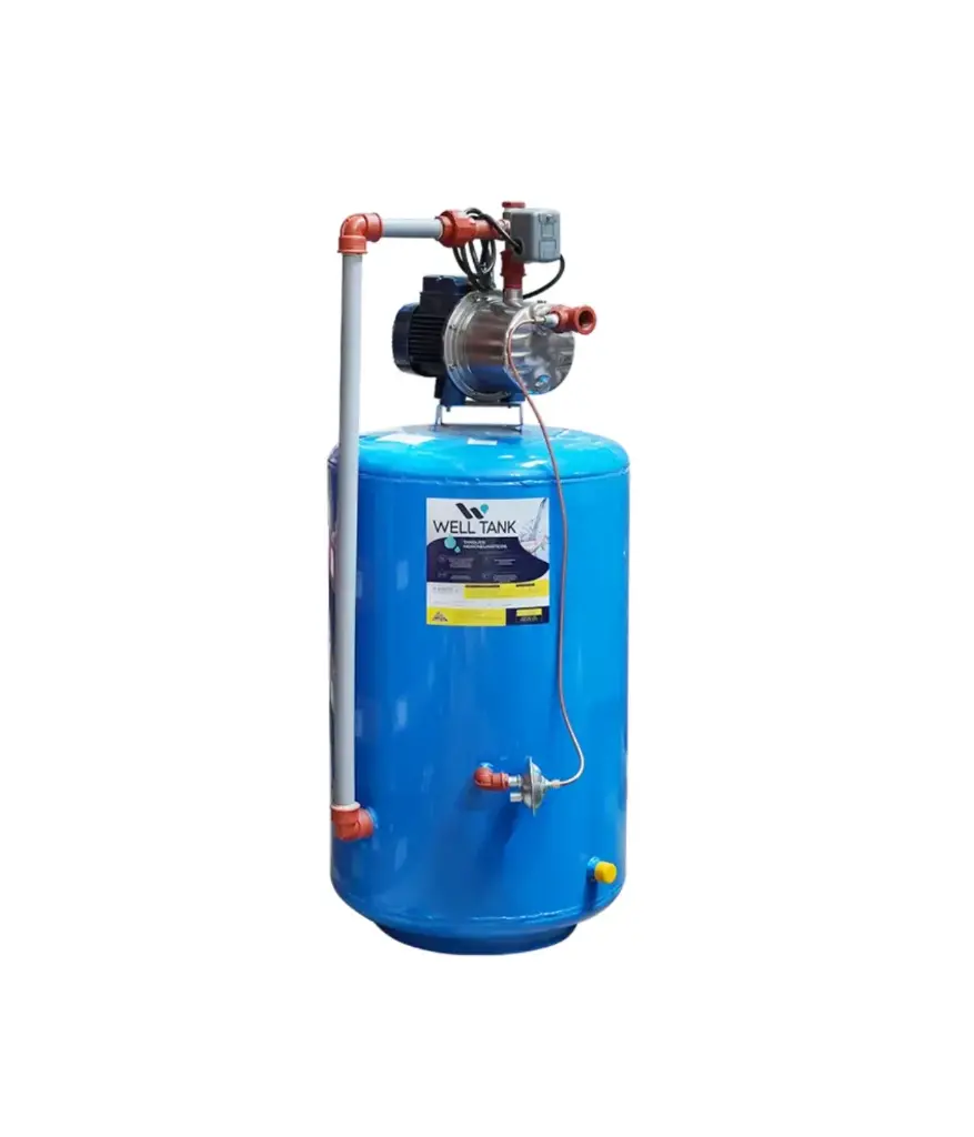 TANQUE ARMADO de presion 20 gls con bomba PBP50 PERIFERICA 0.5HP-115V PAOLO