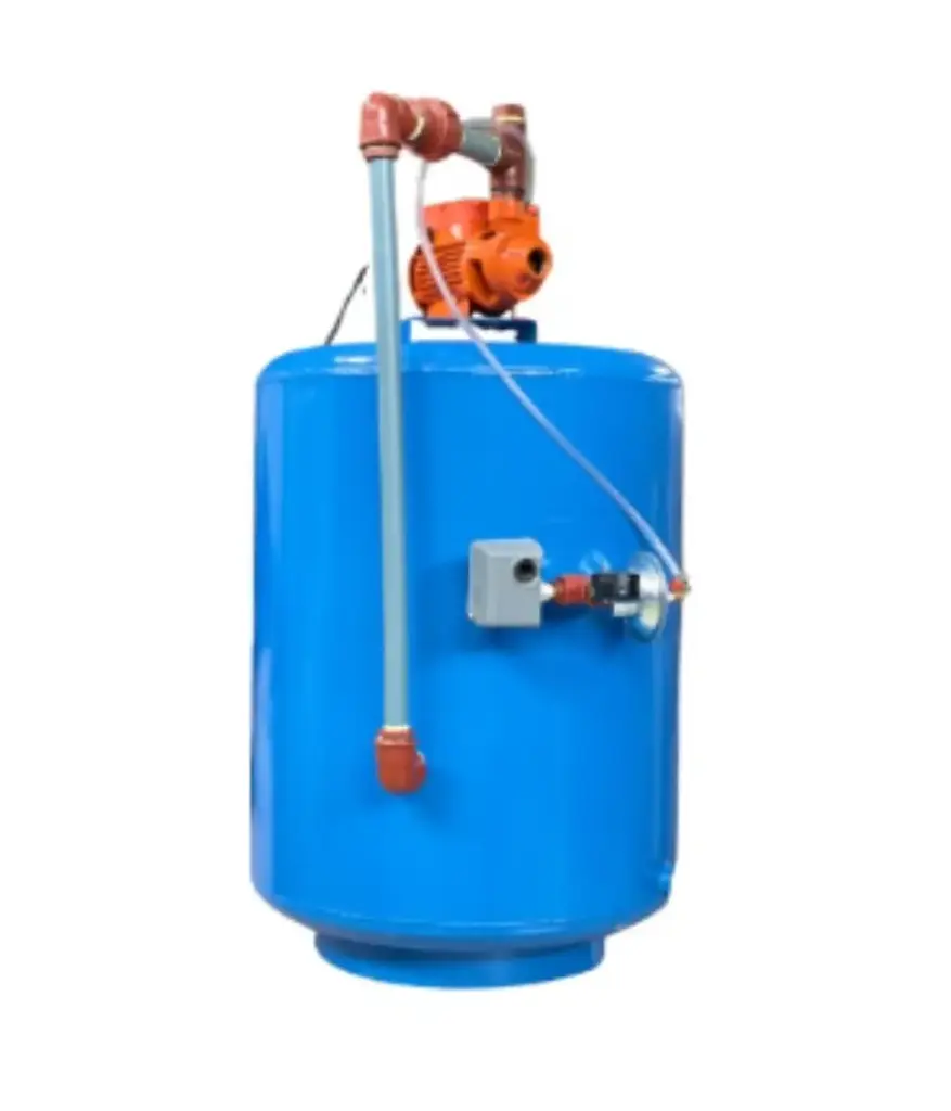 TANQUE ARMADO de presion 60 gls con bomba CENTRIFUGA 1HP-110V CPM620