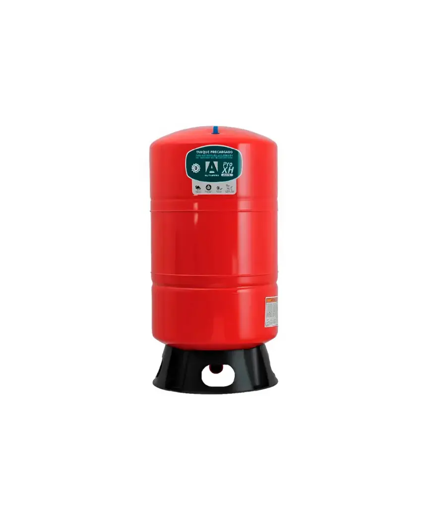 Tanque de presion 40 Gls (2mm esp.) BAJO rojo PROTANQ