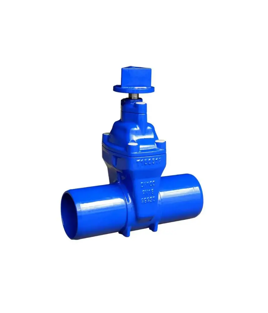 Valvula de compuerta elastica hierro ductil 90mm