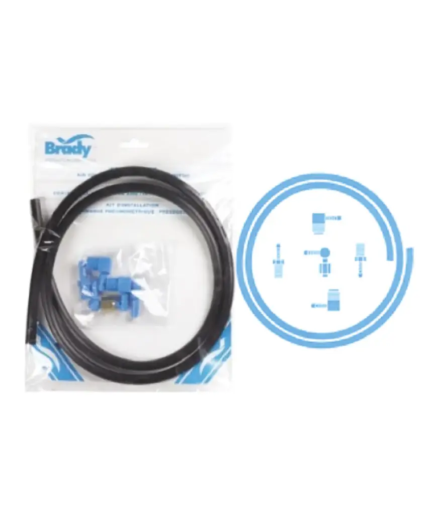 Kit instalacion p/diaframa (6 pzas) BRADY