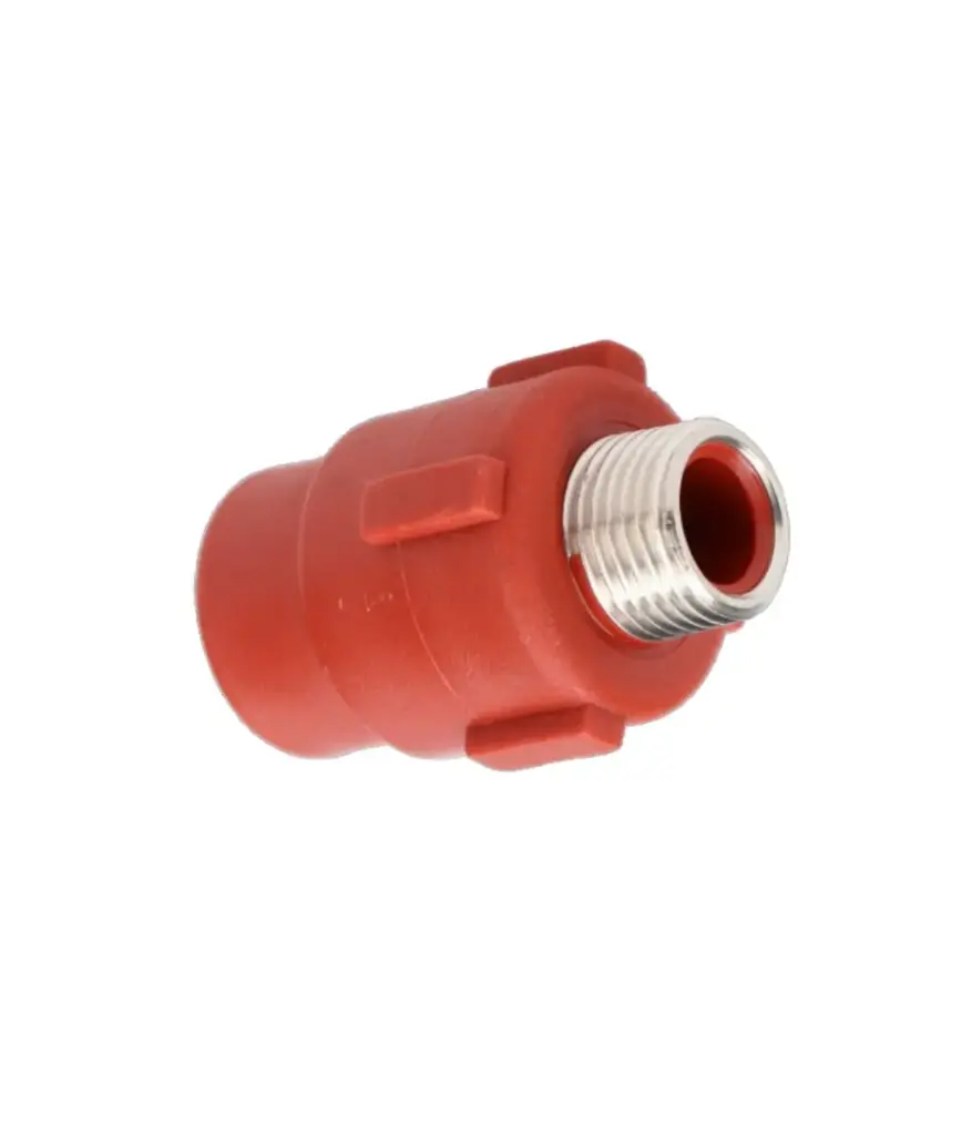Adaptador hembra PP r/r 1/2" x 1/2"  c/inserto metalico