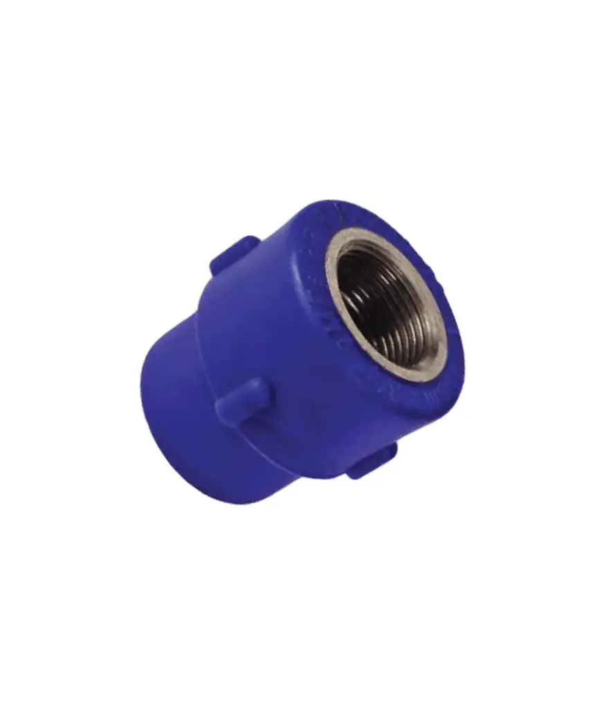 Termofusion Adaptador 32mm x 1" c/ins metalico hembra