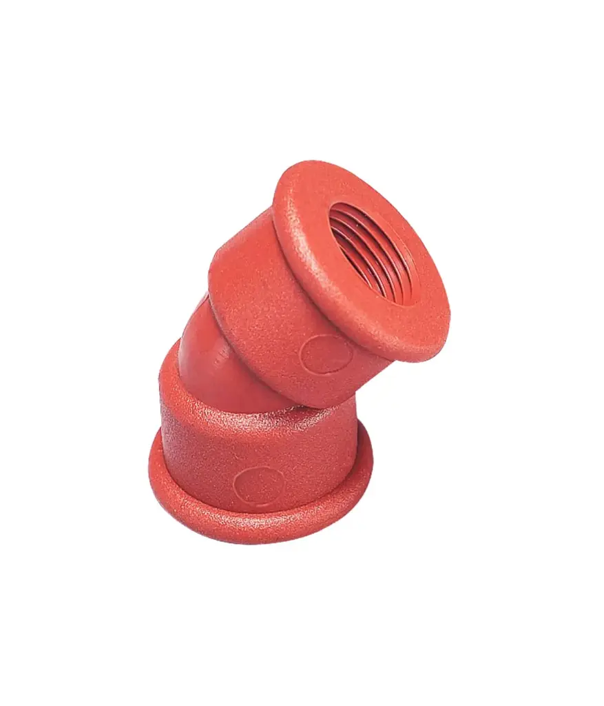 Codo roscable PP/H3 3/4" x 45°