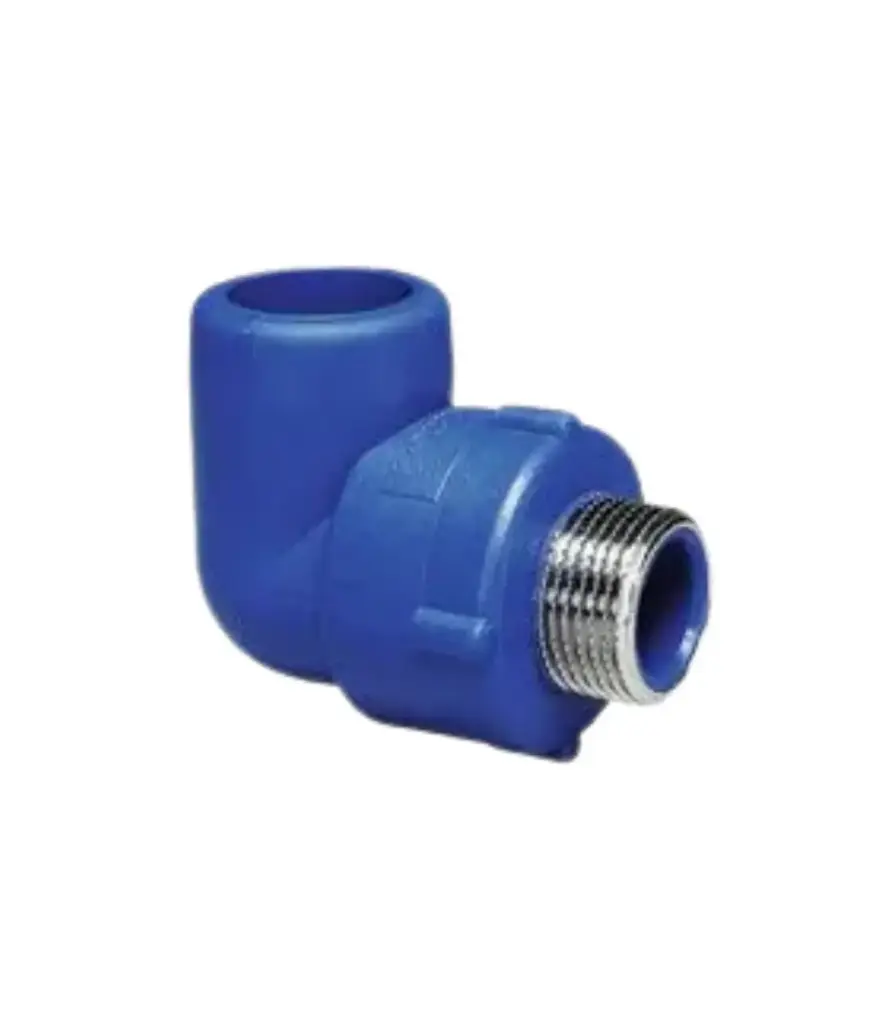 Termofusion Codo 20mm x 1/2" x 90° c/ins metal macho