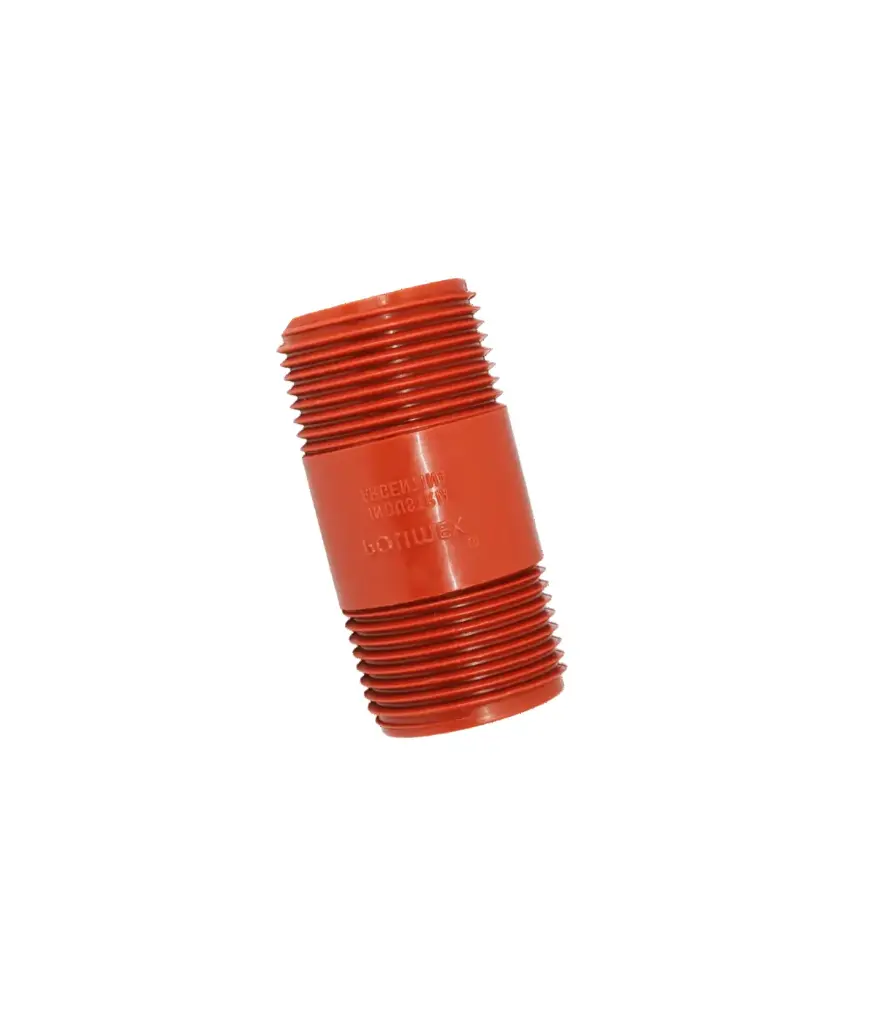 Neplo roscable PP/H3 1" x 8cm