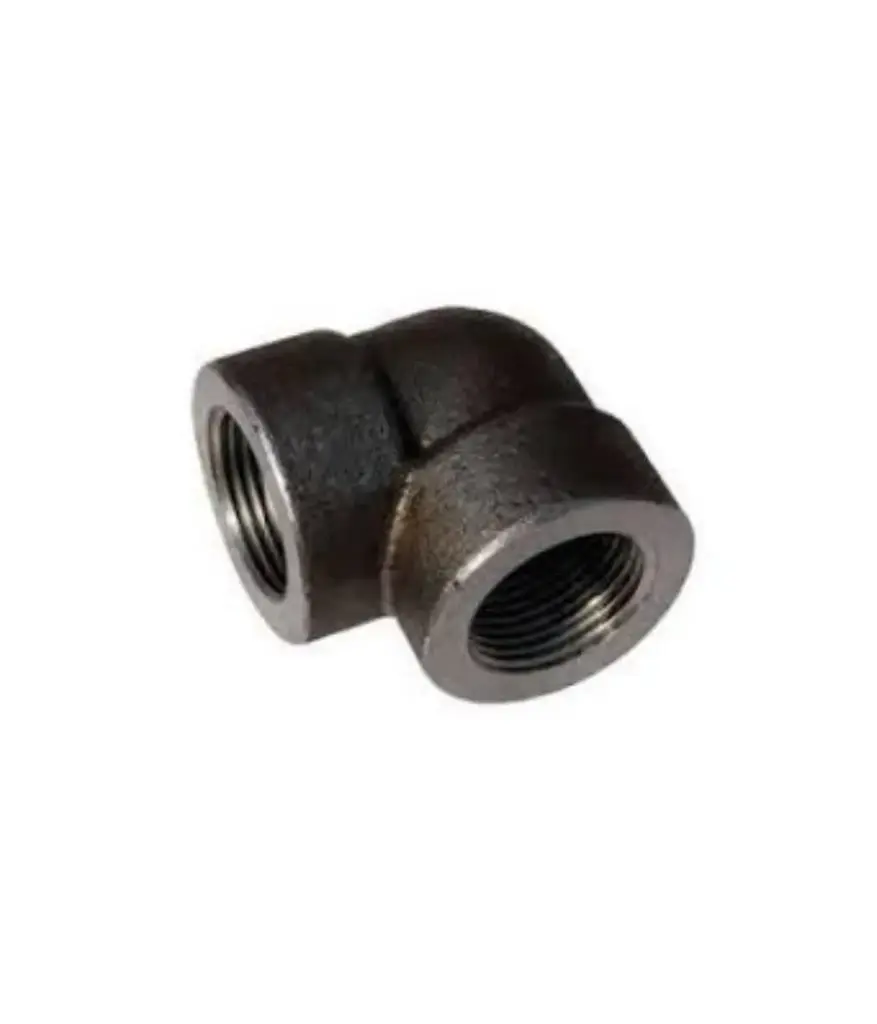 codo Acero Forjado 1 1/2*90º rosc. (3000 LB)