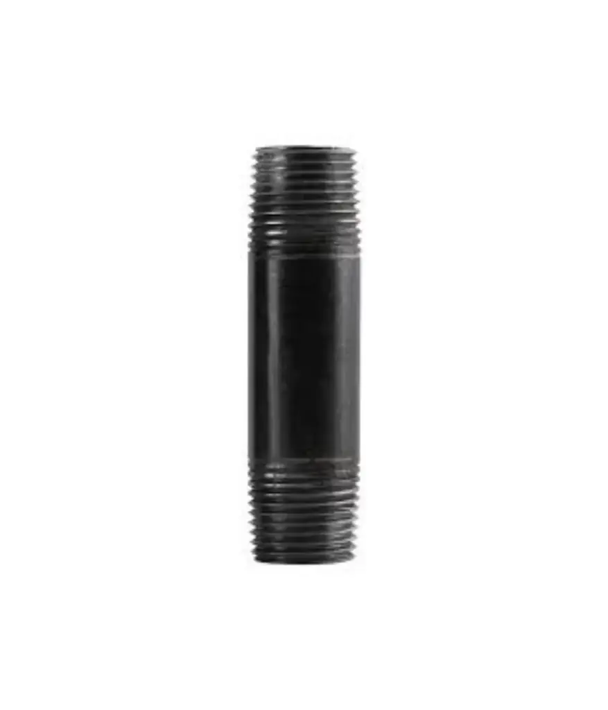 Neplo acero negro 1 1/2" * 3"