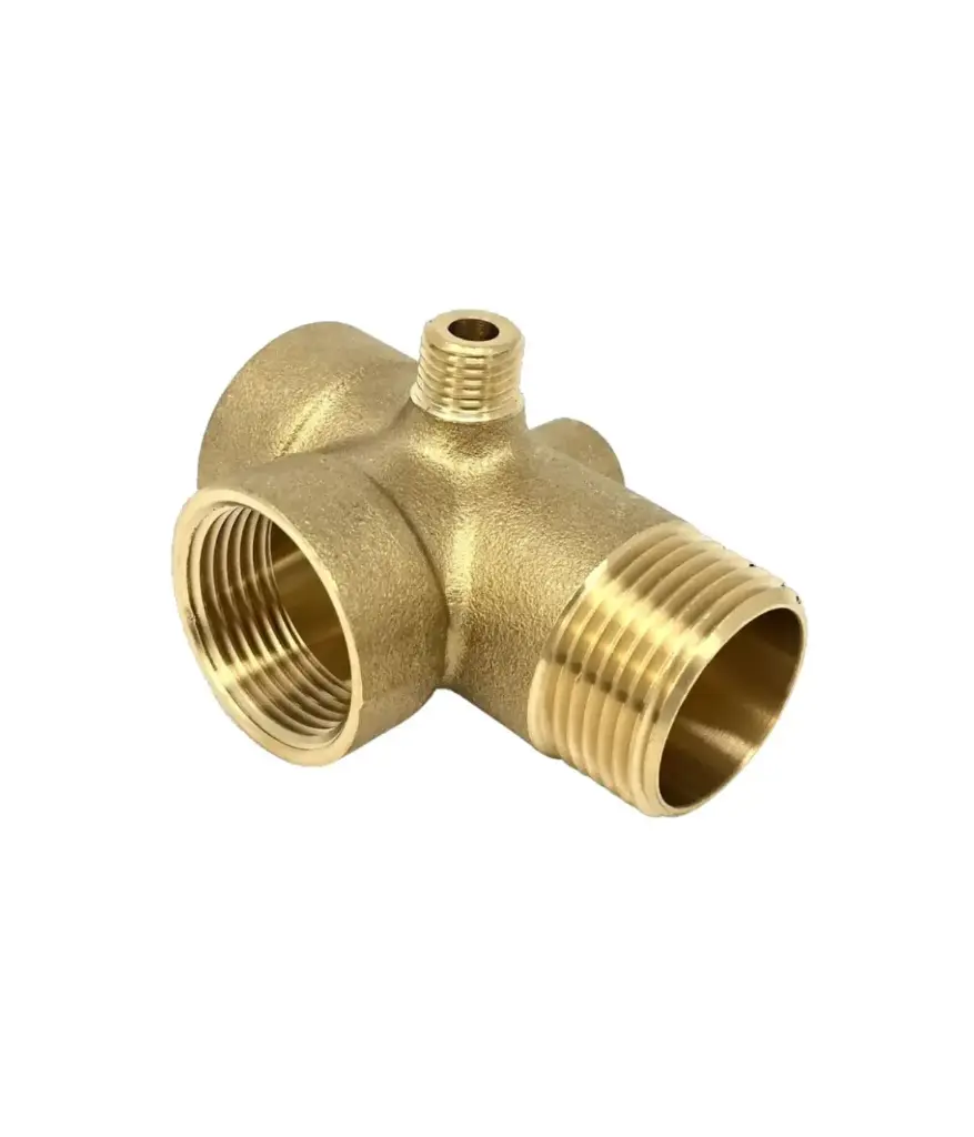 Acople bronce p/tanque y manometro 1" PEDROLLO