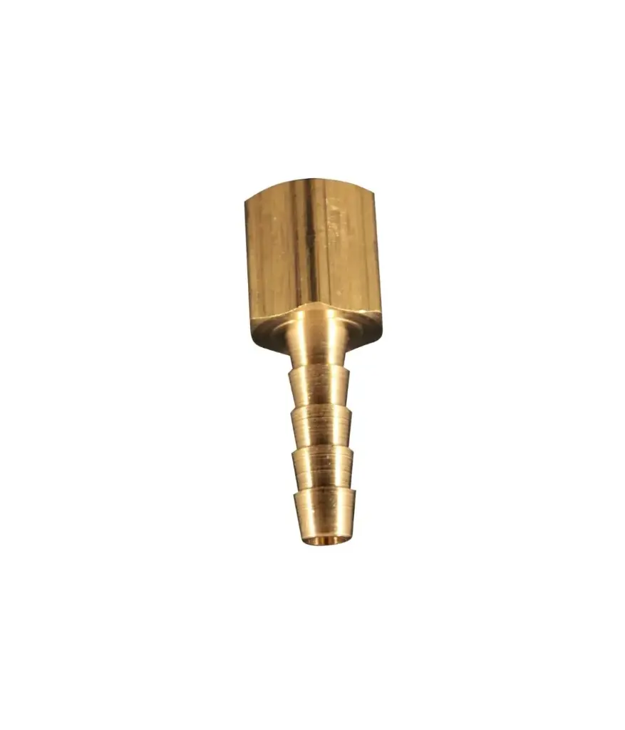 Adaptador flex bronce rosc. hembra 3/8" NPT * 1/2" flex tuerca loca