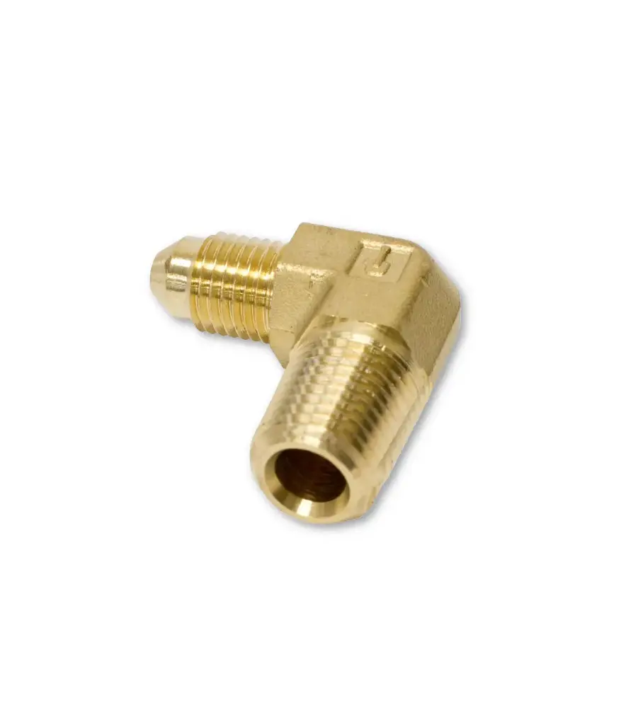 Codo bronce 3/8" Jic x 1/4" NPT