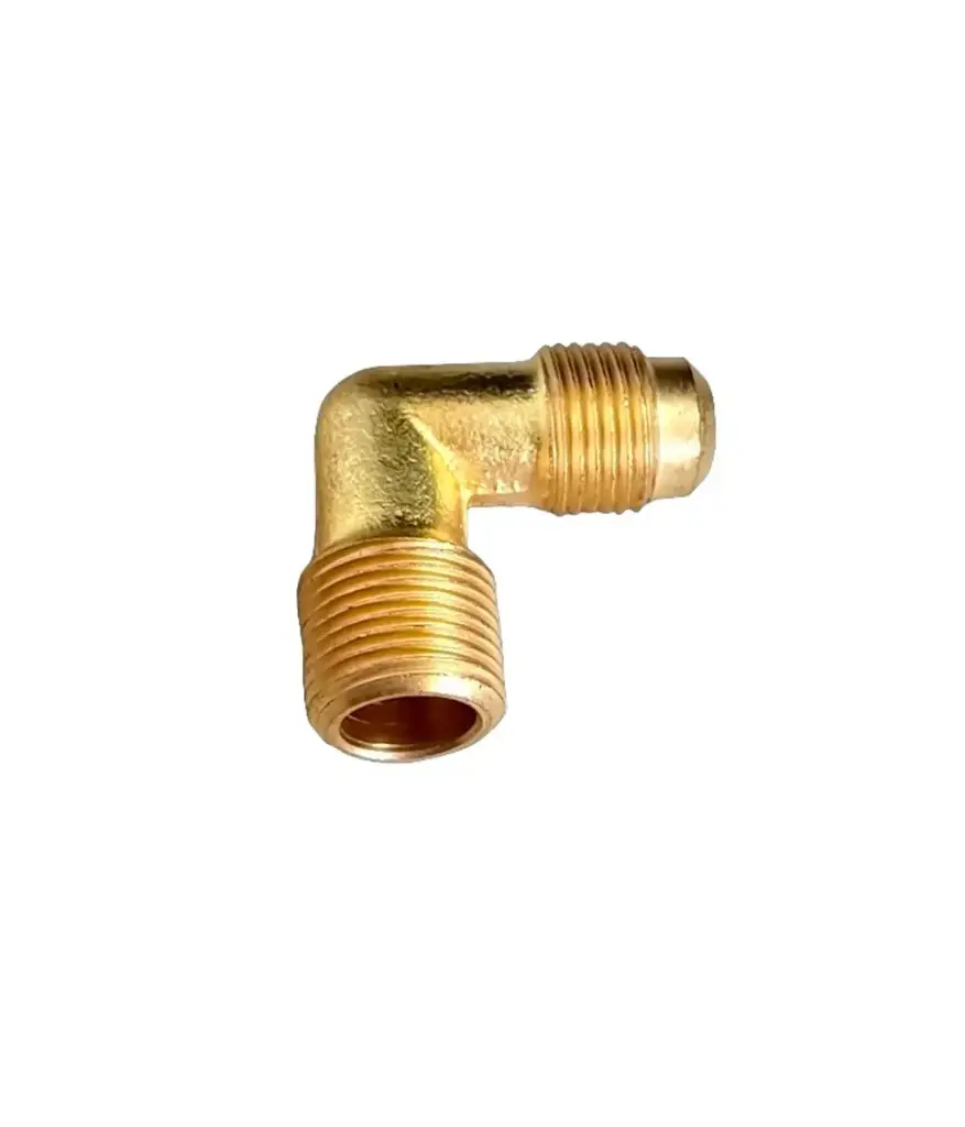 Codo bronce 5/16" cañeria x 3/8" NPT