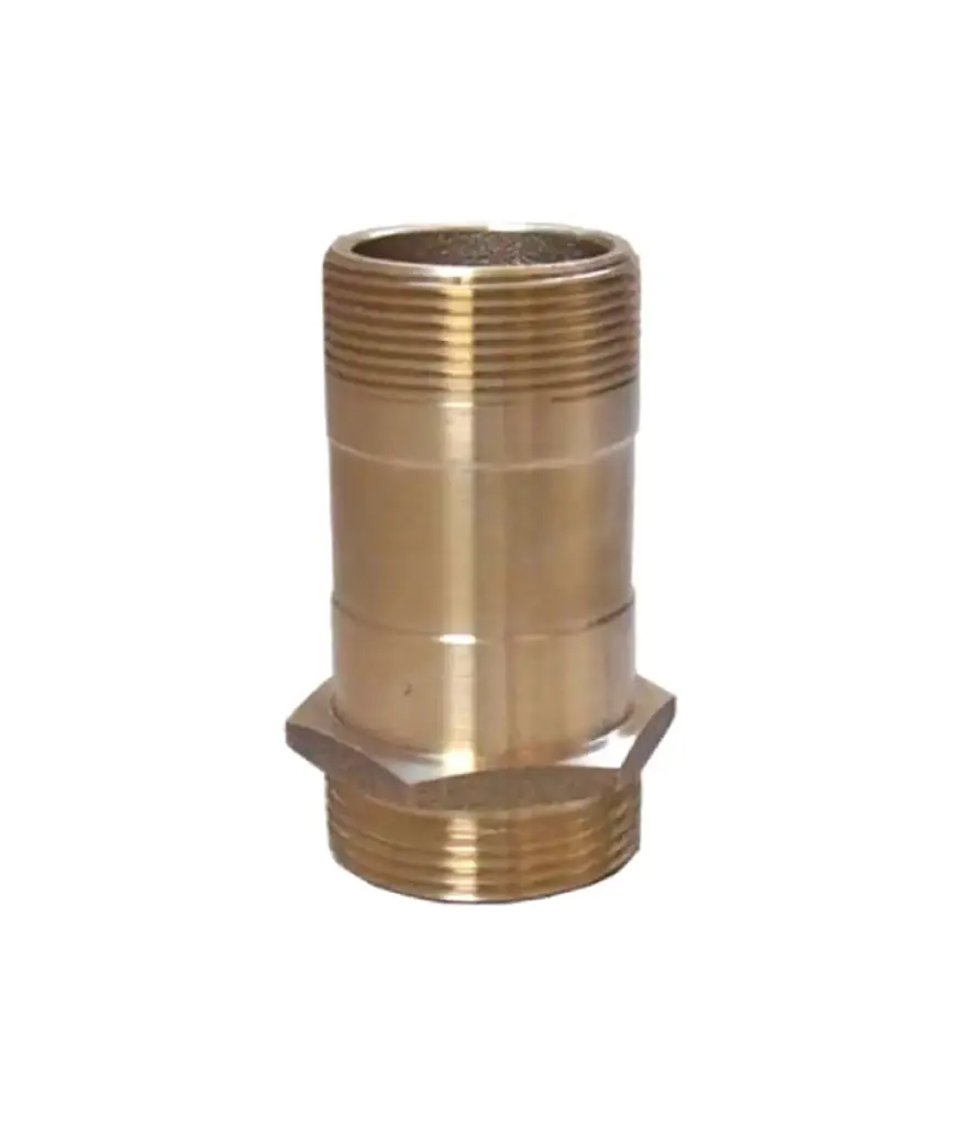 Neplo flex bronce 3/8" * 3/8" p/filtro racor p/caldero