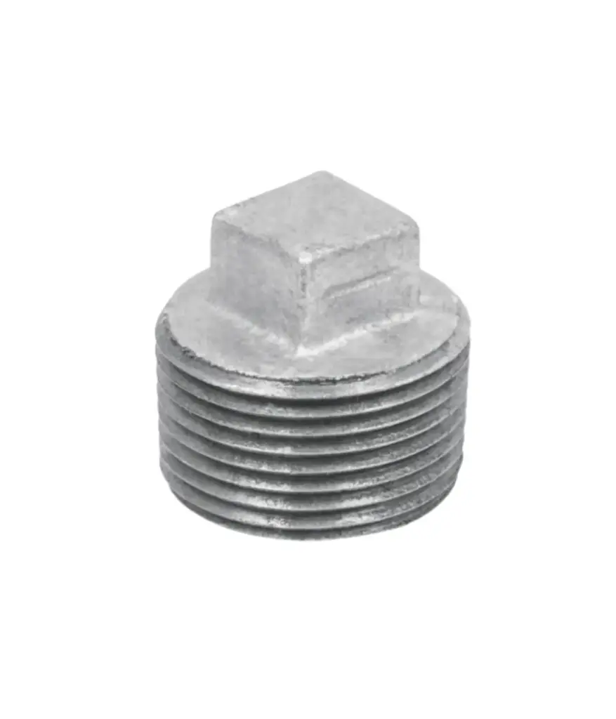 Tapon macho galvanizado 2 1/2"