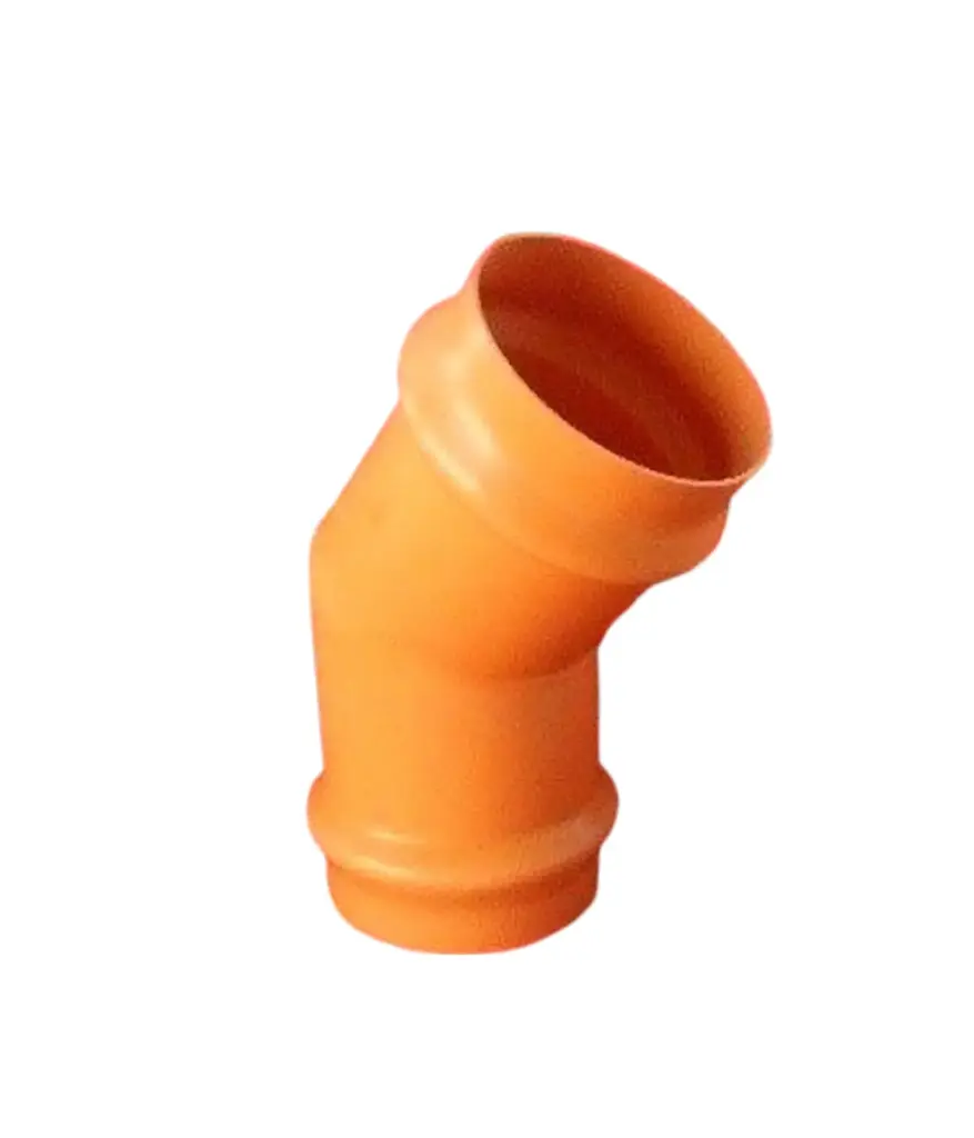 codo pegable 400mm*45° presion Termodeformado