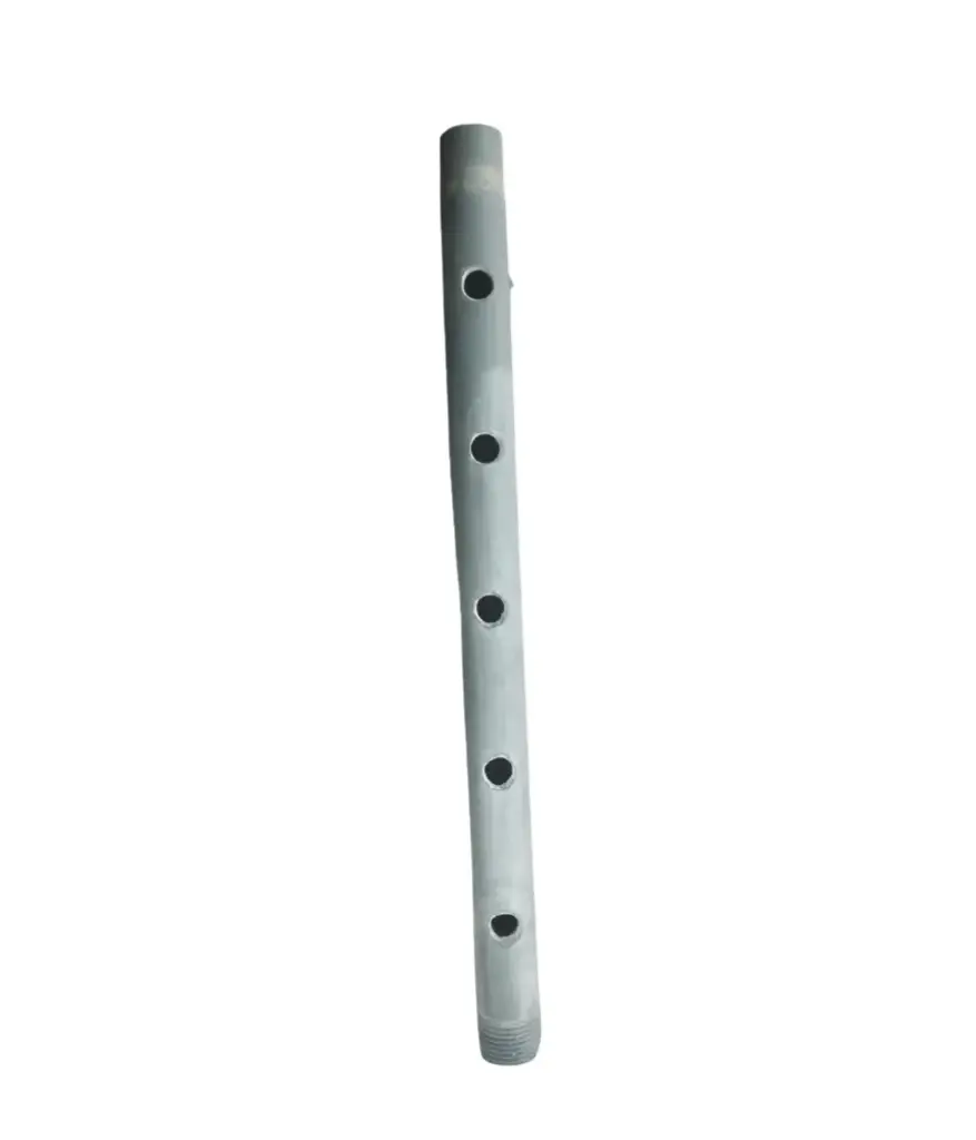 Flauta difusora de aire PVC 1/2" de 5 salida sin valvulas