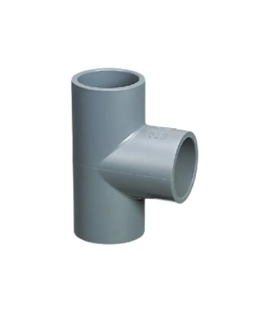 Tee pegable 1 1/2" x 4 vias