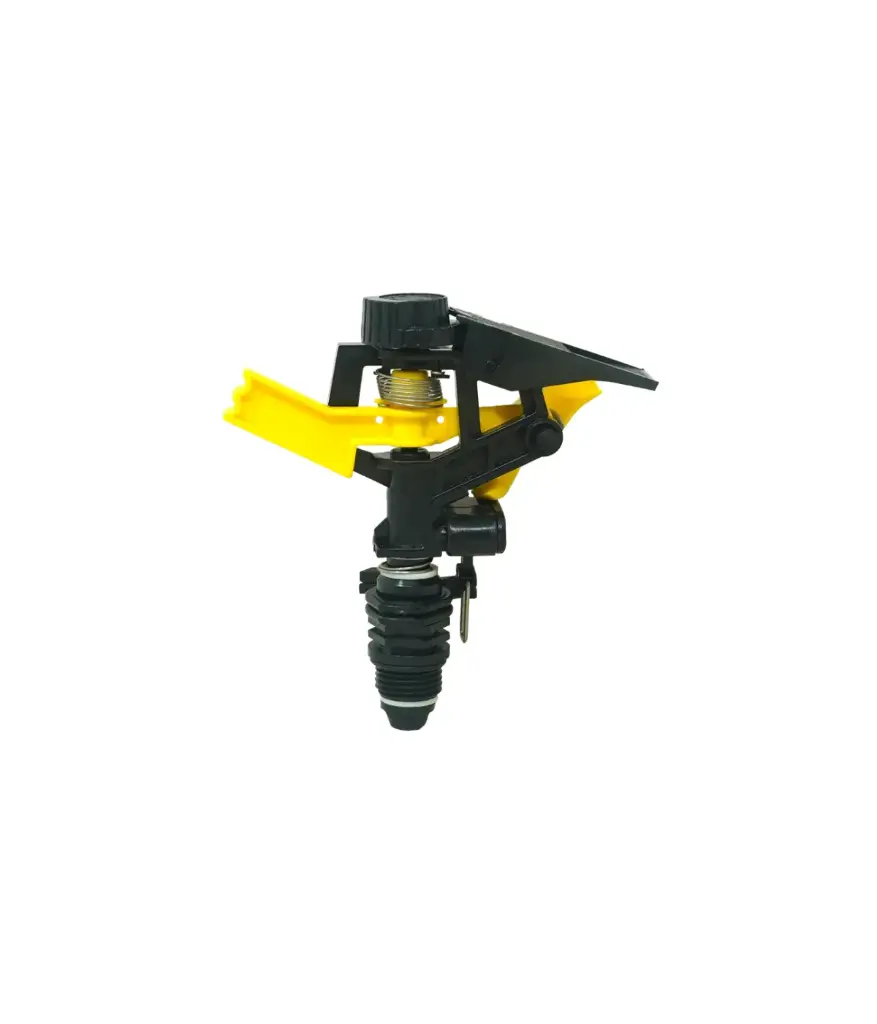 Aspersor Plastico Negro/AMA. 1/2" ECONOMICO