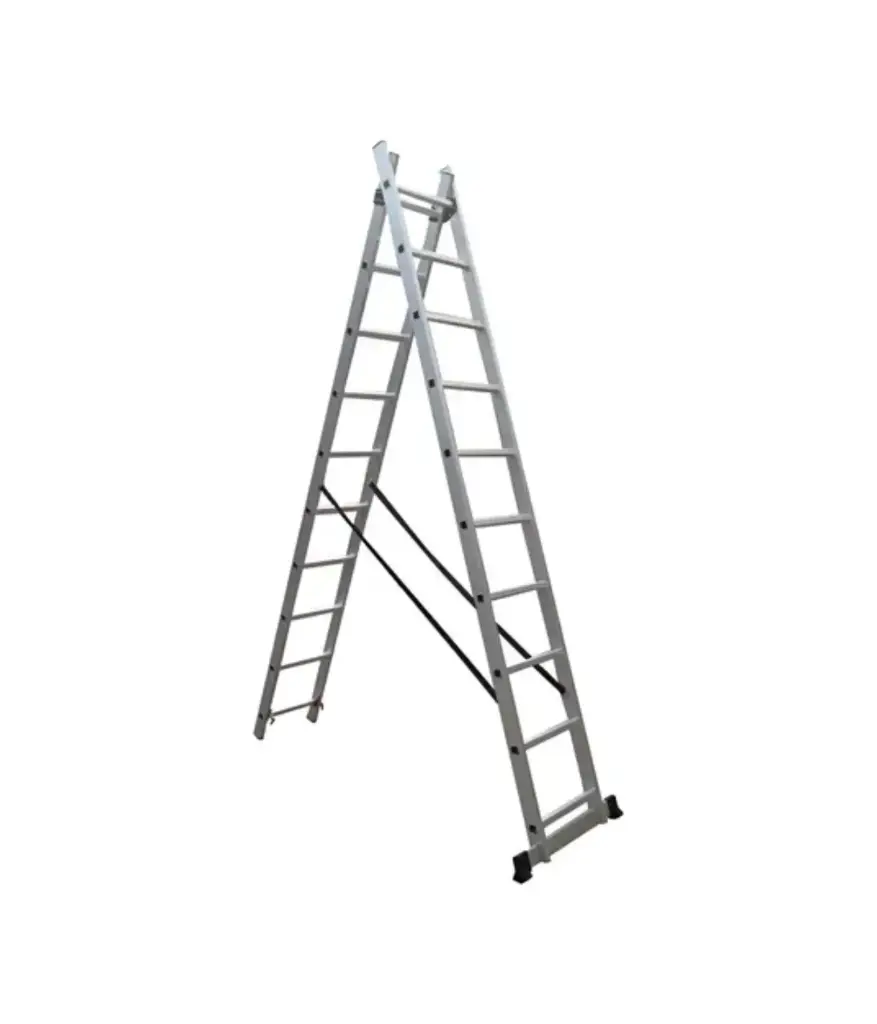 Escalera de tijera de ALUMINO 10 escalones 2.80mtr Don Pepe