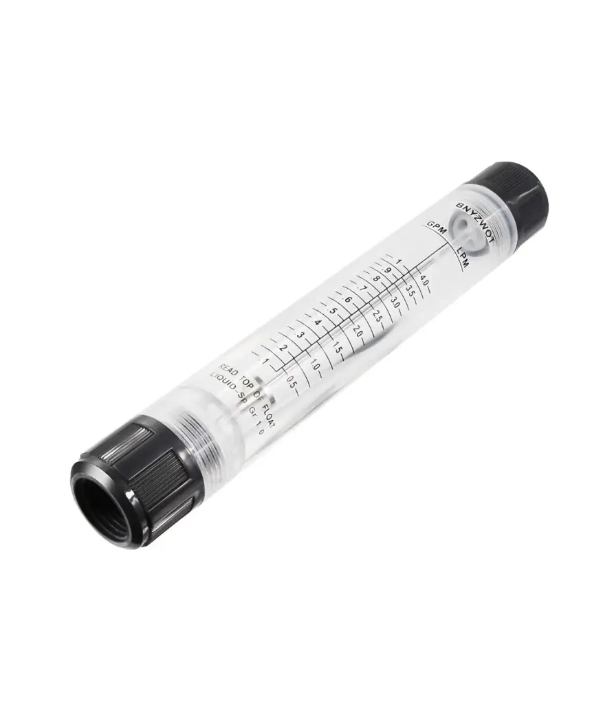 FLUJOMETRO 0.5-4LPM (0.1-1GPM) rosca 1/2PT BNYZWOT M-15 (CAUDALIMETRO)
