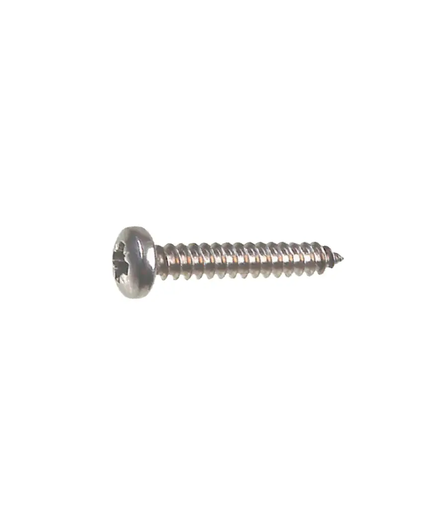 Tornillo t/p acero inox. 2 * 10 Cabeza Pan 