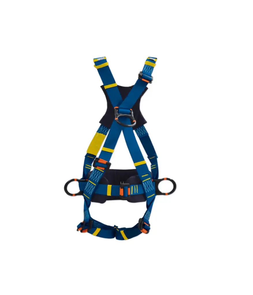 cinturon /seguridad 4 puntos con Faja Lumbar p/electricista /IRUDEK 