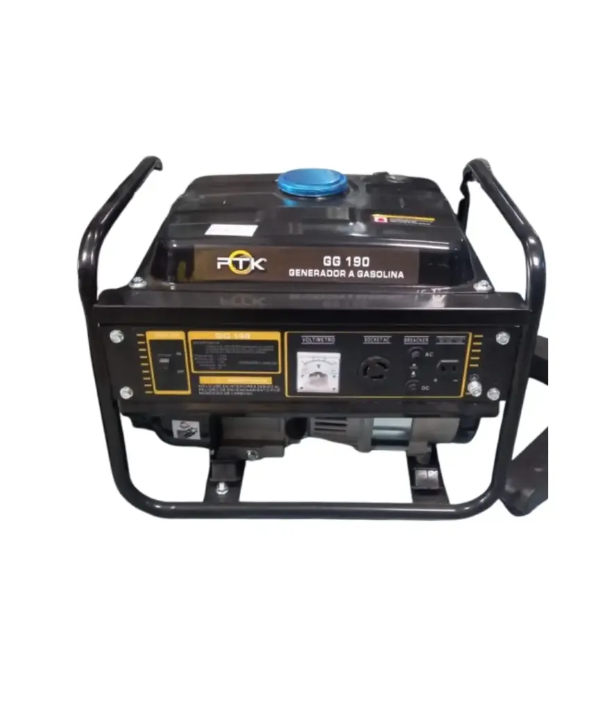 Generador 1.0KW a gasolina 3.5HP 110v PTK (4 tiempos)