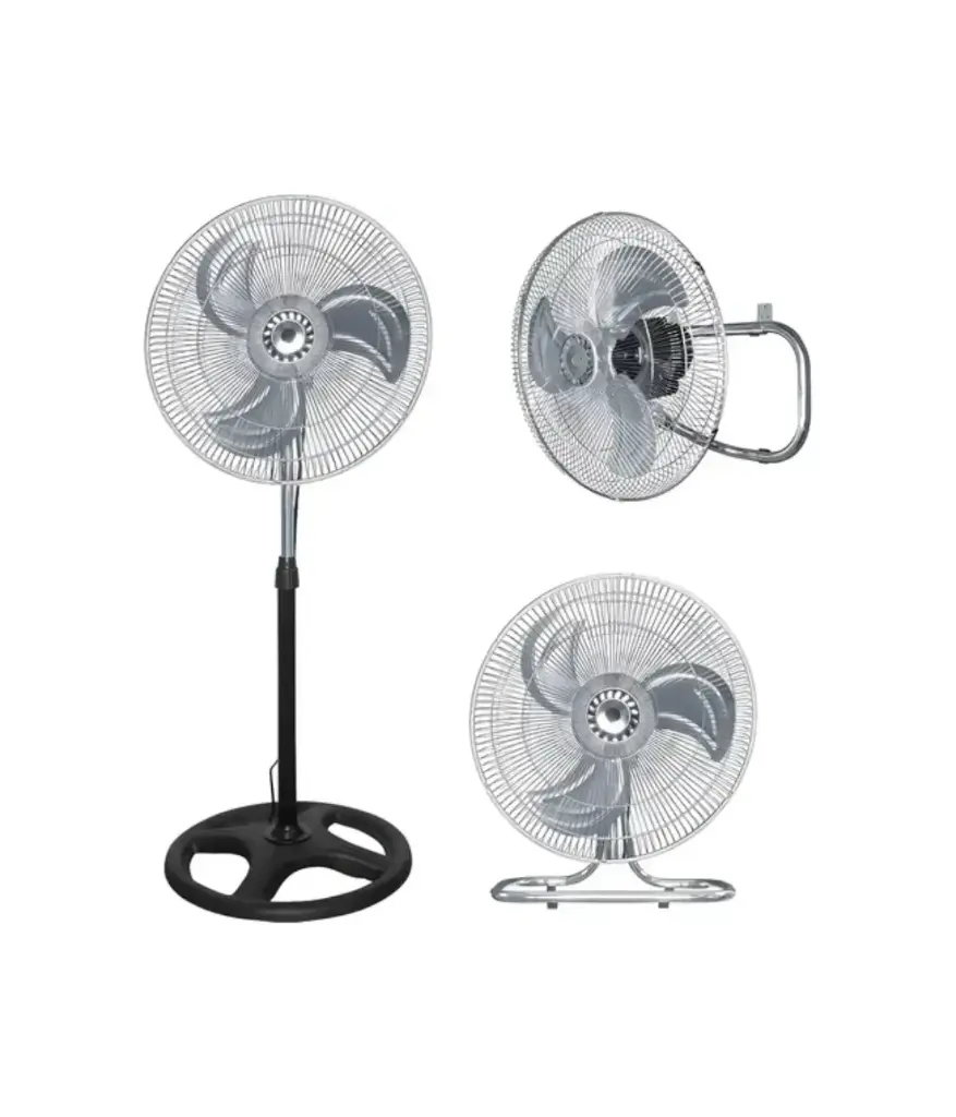 Ventilador 18" Hélice Alum. 3 Vel. Girat. 190watts Indust. 