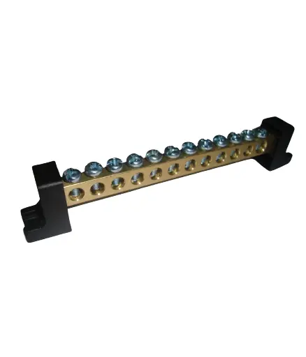 [EE.BARR.0001] BARRA DE TIERRA 12*8MM (11*4AWG+1*2AWG)