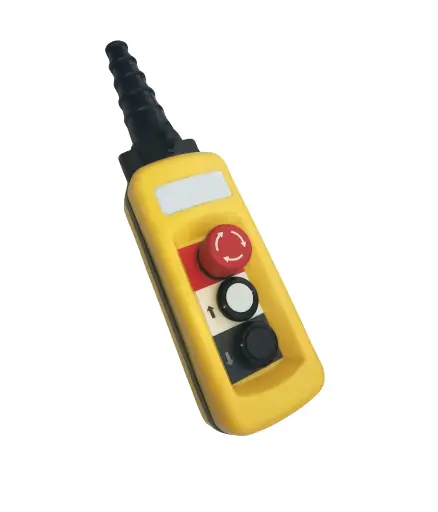 [EE.BOT.0002] Botonera Colgante 5A 2pulsad.+emerg. 120/250VAC (C-A2813) CAMSCO