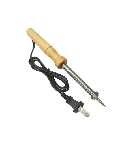 [EE.CAU.0002] Cautin 100 wats lapiz mango madera 110v