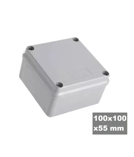 [EE.CDIST.0001] Caja de distribucion PVC 100*100*55MM  (JSL)