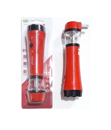 [EE.LINT.0025] Linterna Recargable KN-9059 1 led  manual MAVIJU