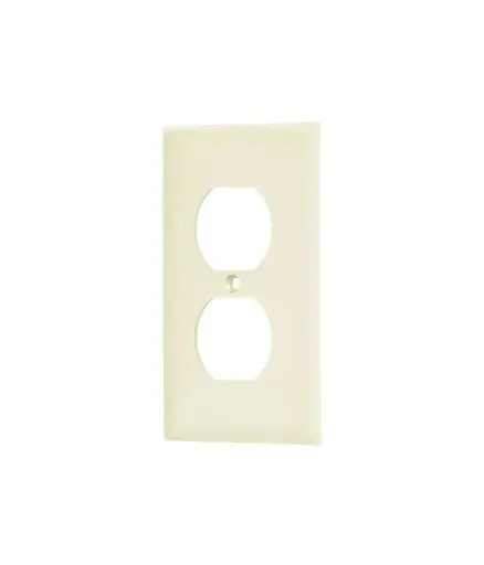 [EE.PLAC.0004] Placa baquelita plastica de 2 servicios FALCON