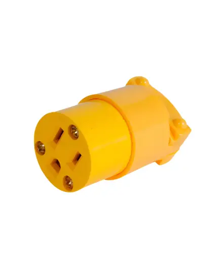 [EE.TOCO.0013] Tomacorriente conector polariz. 125V 15a 4887 COOPER Plastico