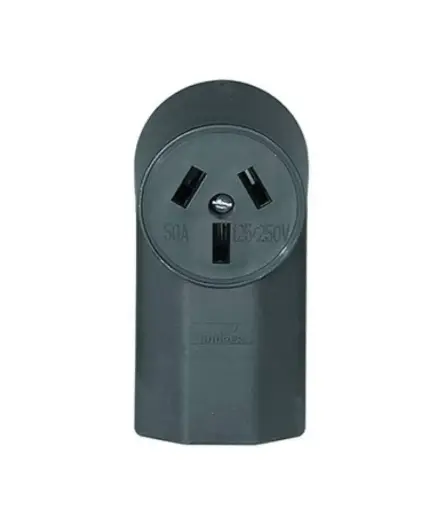 [EE.TOCO.0038] Tomacorriente p/gallina p/sold # 112 Cooper 50a-125/250v sobr