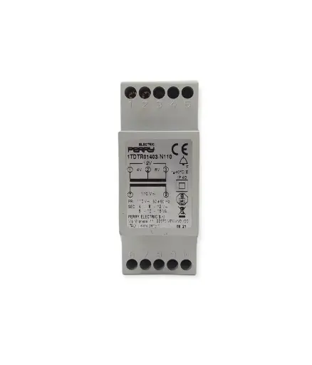 [EE.TRANS.0007] Transformador para cerradura electrica 110v-12v VIRO 1403/PERRY