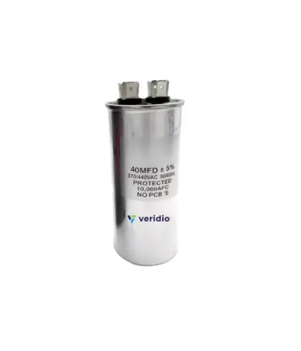 [EI.CAP.0102] Capacitor 40 UF 370 VAC ALUMINIO